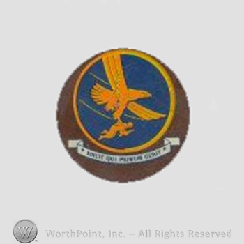 WWII US Army Air Force Numbered Units patch : 1st Troop Carrier Command "Vincit Qui Primum Gerit"