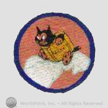 WWII US Army Air Force Numbered Units patch : 3rd Rescue Squadron, 13th Air Force.
