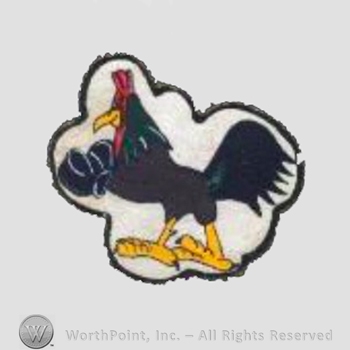 WWII US Army Air Force Numbered Units patch : 4th Anti-submarine squadron.
