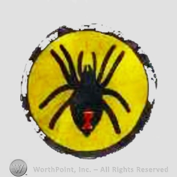WWII US Army Air Force Numbered Units patch : 4th Bomb squadron, 34th Bomb Group.