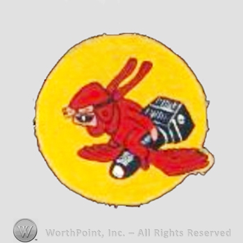 WWII US Army Air Force Numbered Units patch : 4th Photo Mapping .