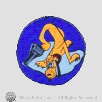 WWII US Army Air Force Numbered Units patch : 7th Photo Recon Squadron.