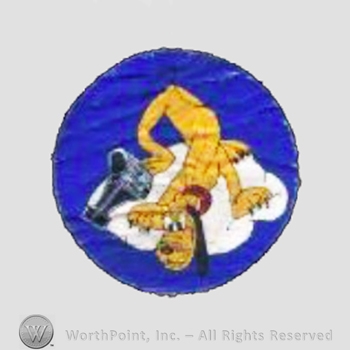 WWII US Army Air Force Numbered Units patch : 7th Photo Recon Squadron.