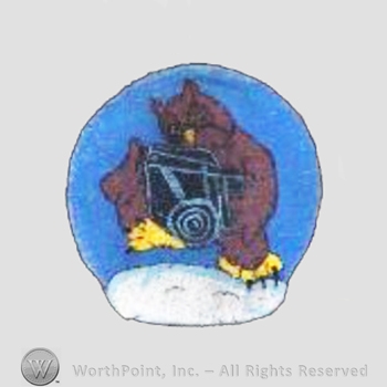 WWII US Army Air Force Numbered Units patch : 7th Photo Squadron, 34th Bomb Group.