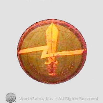 WWII US Army Air Force Numbered Units patch : 7th Troop Carrier Squadron.