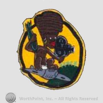 WWII US Army Air Force Numbered Units patch : 8th Photo Recon Squadron.