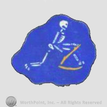WWII US Army Air Force Numbered Units patch : 13th Bombardment Squadron; 3rd Bomb Group.