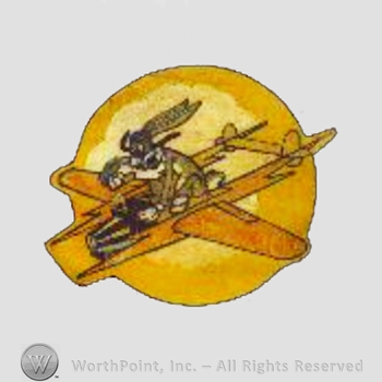 WWII US Army Air Force Numbered Units patch : 14th Photographic Reconnaissance Squadron.