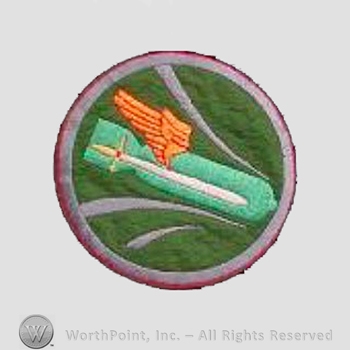 WWII US Army Air Force Numbered Units patch : 17th Bombardment Squadron.