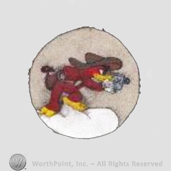 WWII US Army Air Force Numbered Units patch : 17th Photo Reconnaissance Squadron.