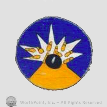 WWII US Army Air Force Numbered Units patch : 19th Bomb Squadron.