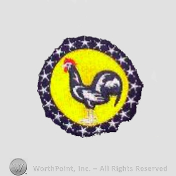 WWII US Army Air Force Numbered Units patch : 19th Fighter Squadron.