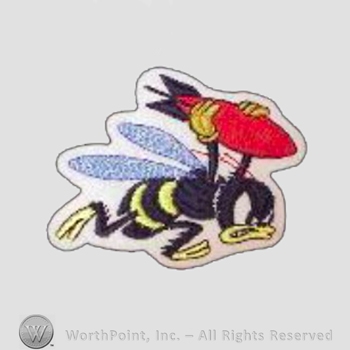 WWII US Army Air Force Numbered Units patch : 21st Bomb Squadron.
