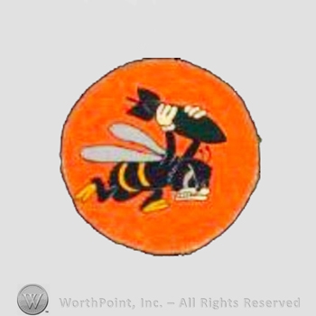 WWII US Army Air Force Numbered Units patch : 21st Bomb Squadron.