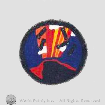 WWII US Army Air Force Numbered Units patch : 23nd Bomb Squadron.