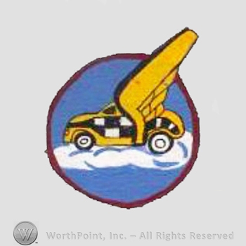 WWII US Army Air Force Numbered Units patch : 27th Troop Carrier Squadron.