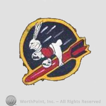 WWII US Army Air Force Numbered Units patch : 29th Bomb Squadron, 40th Bomb Group, 6th Air Force.