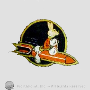 WWII US Army Air Force Numbered Units patch : 29th Bomb Squadron, 40th Bomb Group, 6th Air Force.