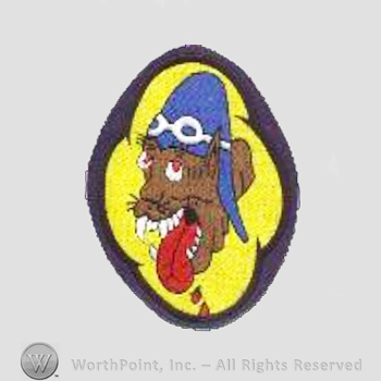 WWII US Army Air Force Numbered Units patch : 36th Fighter Squadron, 8th Army Air Force.