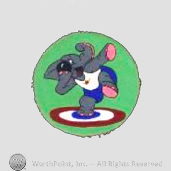 WWII US Army Air Force Numbered Units patch : 40th Bomb Group.