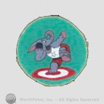 WWII US Army Air Force Numbered Units patch : 40th Bomb Group.