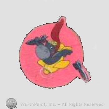 WWII US Army Air Force Numbered Units patch : 43rd Bomb Group.