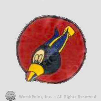 WWII US Army Air Force Numbered Units patch : 44th Bomb Group, 8th Air Force.
