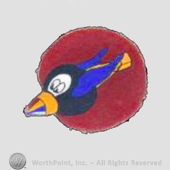 WWII US Army Air Force Numbered Units patch : 44th Bomb Group, 8th Air Force.