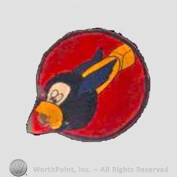 WWII US Army Air Force Numbered Units patch : 44th Bomb Group, 8th Air Force.