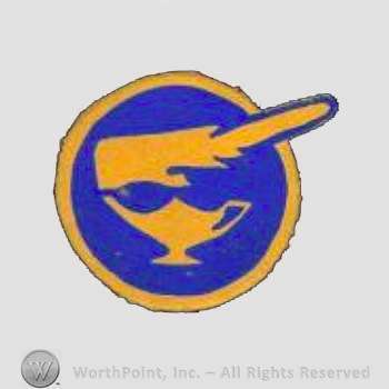 WWII US Army Air Force Numbered Units patch : 54th Bomb Squadron.