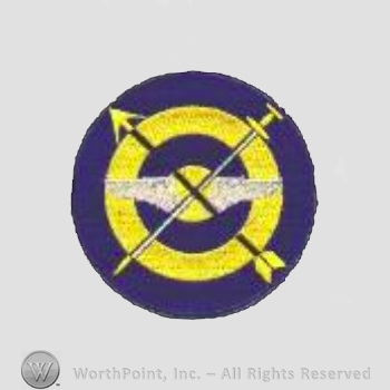 WWII US Army Air Force Numbered Units patch : 55th Fighter Squadron.