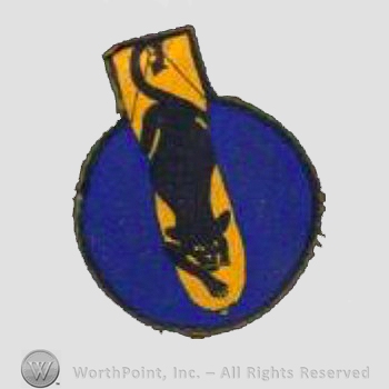 WWII US Army Air Force Numbered Units patch : 57th Bomb Squadron, 494th Fighter Bomber Squadron.