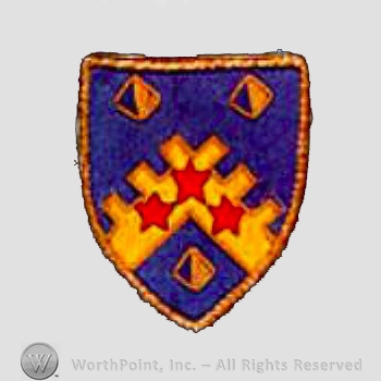 WWII US Army Air Force Numbered Units patch : 57th Fighter Group, 12th Army Air Force.