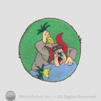 WWII US Army Air Force Numbered Units patch : 58th Bomb Squadron.