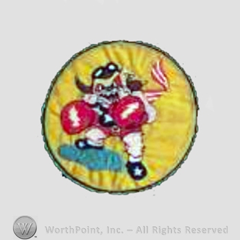WWII US Army Air Force Numbered Units patch : 62nd Fighter Squadron, 56th Fighter Group, 8th Air Force.