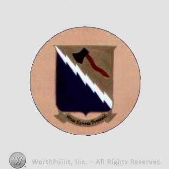 WWII US Army Air Force Numbered Units patch : 64th Fighter Wing, 12th Air Force.