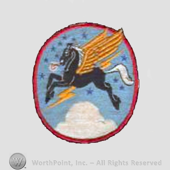 WWII US Army Air Force Numbered Units patch : 66th Field Maintenance Squadron, 66th Tactical Reconnaissance Wing.