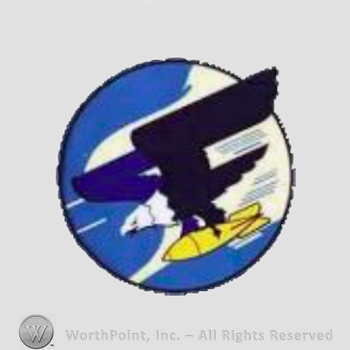 WWII US Army Air Force Numbered Units patch : 69th Bomb Squadron, 38th Bomb Group.