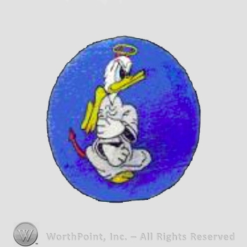 WWII US Army Air Force Numbered Units patch : 69th Pursuit Squadron.
