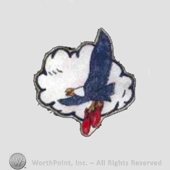 WWII US Army Air Force Numbered Units patch : 70th Bomb Squadron, 38th Bomb Group.