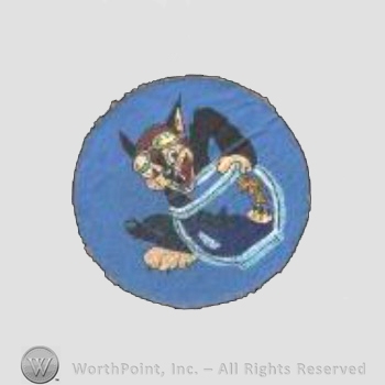 WWII US Army Air Force Numbered Units patch : 71st Pursuit Squadron, 96th Sub Depot.