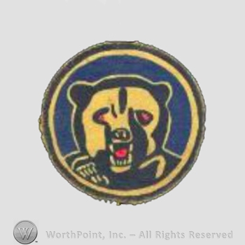 WWII US Army Air Force Numbered Units patch : 73rd Bomb Squadron, 28th Composite Group, 11th Air Force.