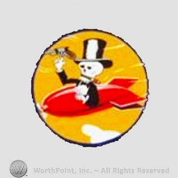 WWII US Army Air Force Numbered Units patch : 85th Bomb Squadron, 47th Bomb Group, 12th Air Force.