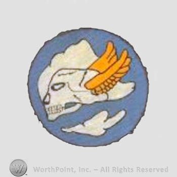 WWII US Army Air Force Numbered Units patch : 85th Fighter Squadron, 79th Fighter Group, 12th Air Force.