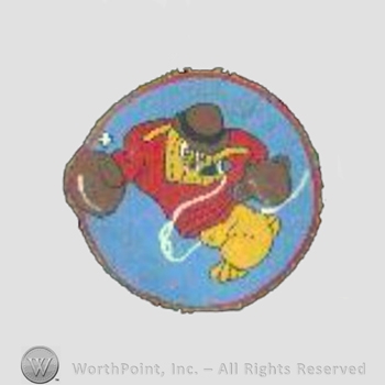WWII US Army Air Force Numbered Units patch : 86th Fighter Squadron, 79th Fighter Group, 12th Air Force.