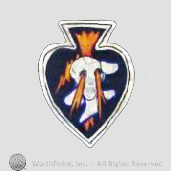WWII US Army Air Force Numbered Units patch : 89th Fighter Squadron.
