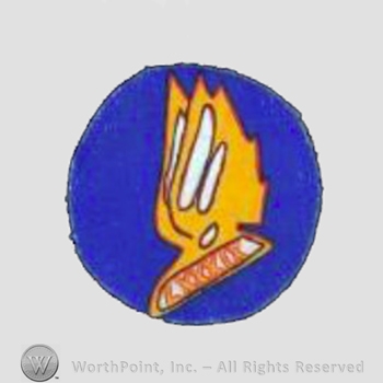 WWII US Army Air Force Numbered Units patch : 89th Reconnaissance Squadron.