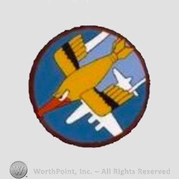 WWII US Army Air Force Numbered Units patch : 91st Bomb Group, 8th Air Force.