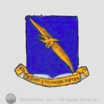 WWII US Army Air Force Numbered Units patch : 92nd Bomb Group, 8th Army Air Force.