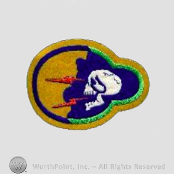 WWII US Army Air Force Numbered Units patch : 92nd Fighter Squadron.